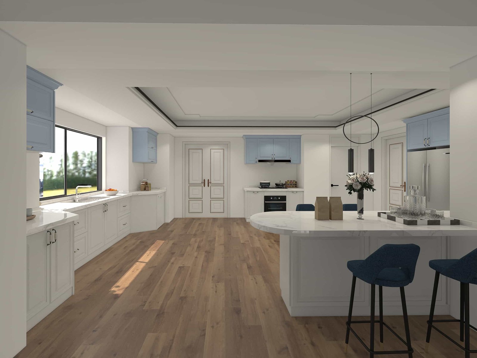 Modern-Blue-and-White-Shaker-Kitchen-Cabinets-3.jpg