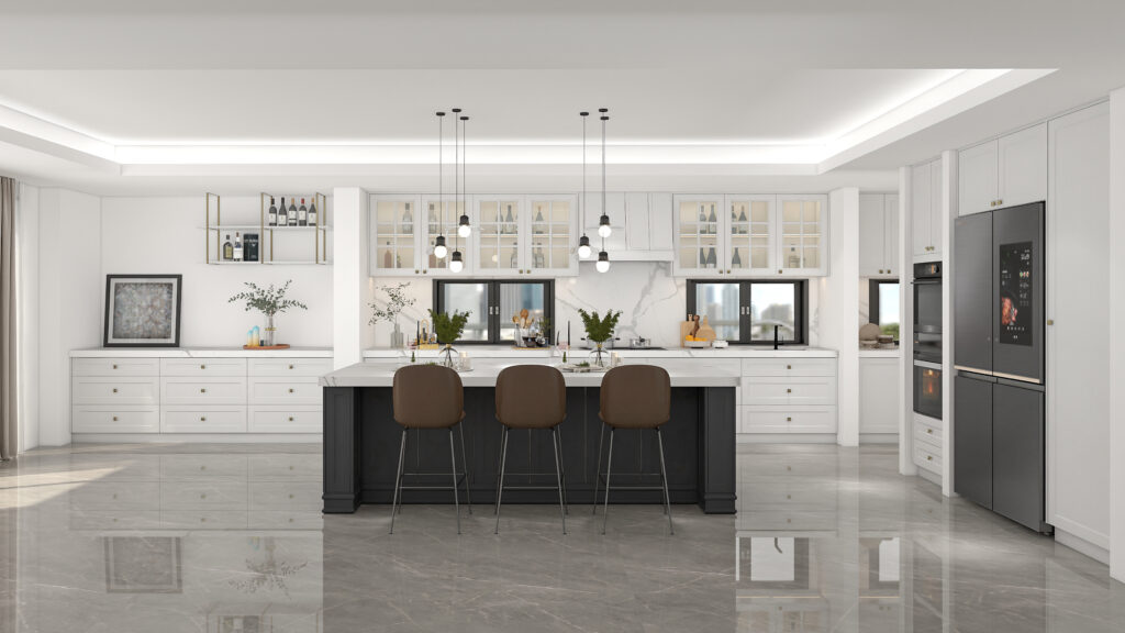Elegant Kitchen with Personalized Cabinetry