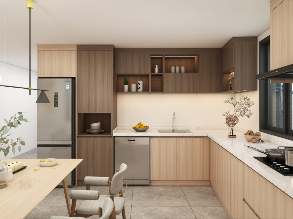 thermofoil kitchen cabinet
