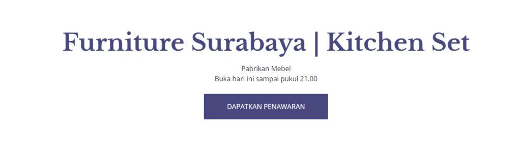 Cabinets Manufacturers in Surabaya
