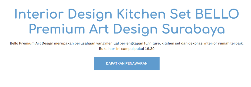 Cabinets Manufacturers in Surabaya
