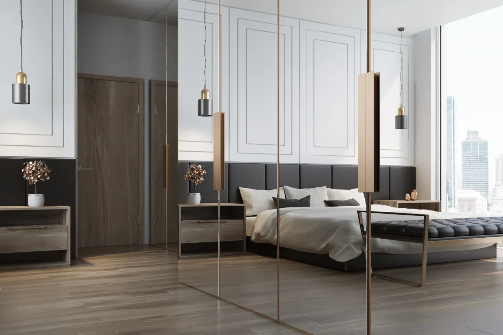 MIRRORED WARDROBES