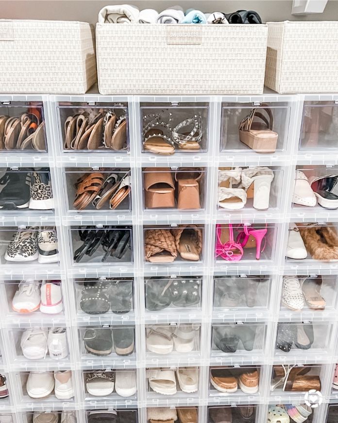 clever shoe storage ideas to tidy up small spaces
