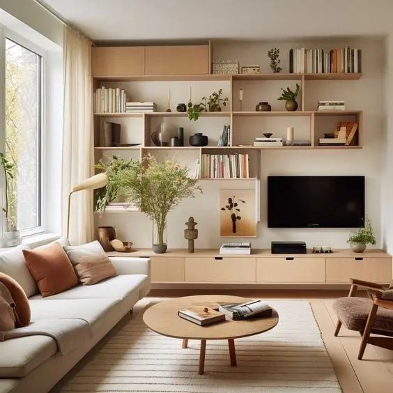 Blog 12 Small Narrow living room spaces