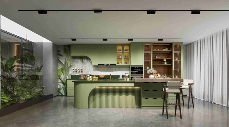 Blog 12 green-grille-kitchen-cabinet-with-island