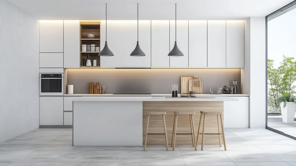 minimalist kitchen cabinet design
