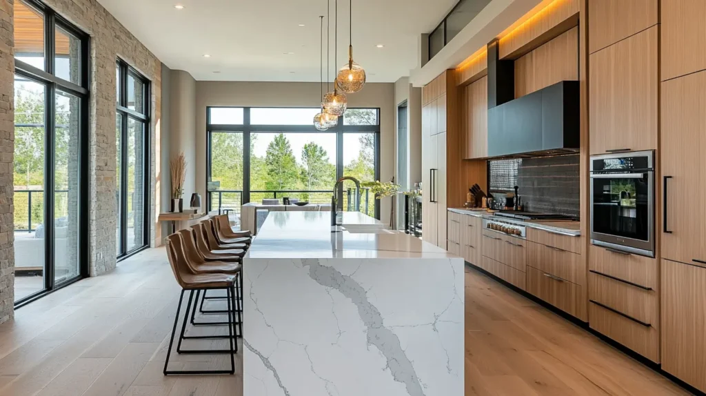 Luxury Kitchen Islands and Cabinets