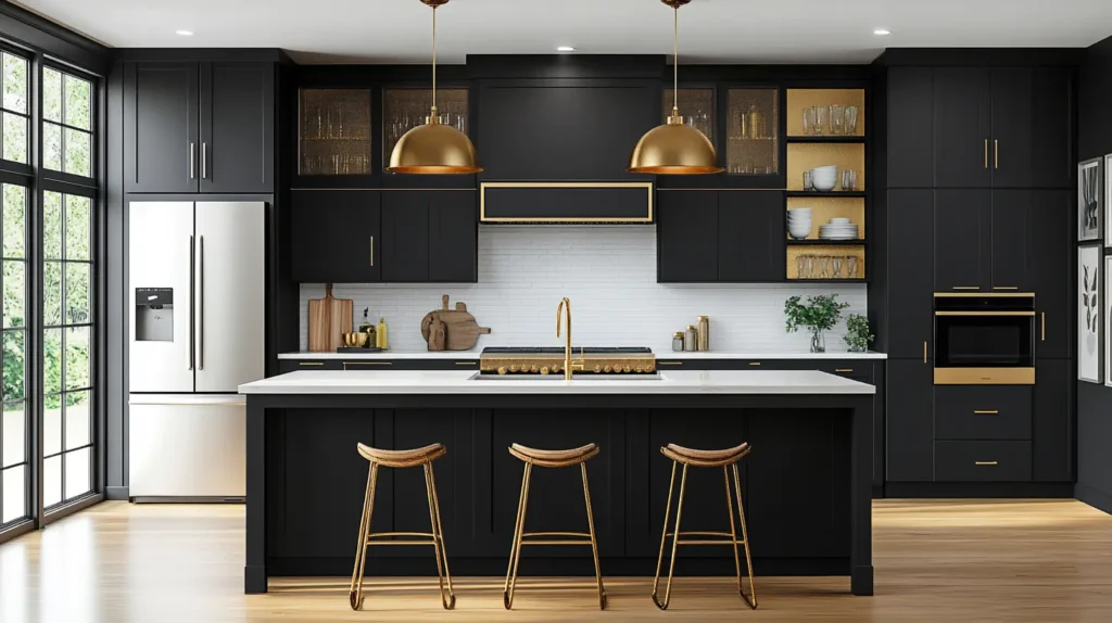 Black Kitchen Cabinets09