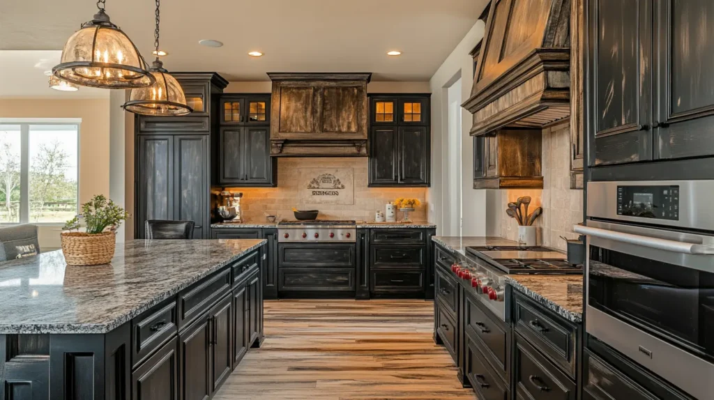 Black Kitchen Cabinets16