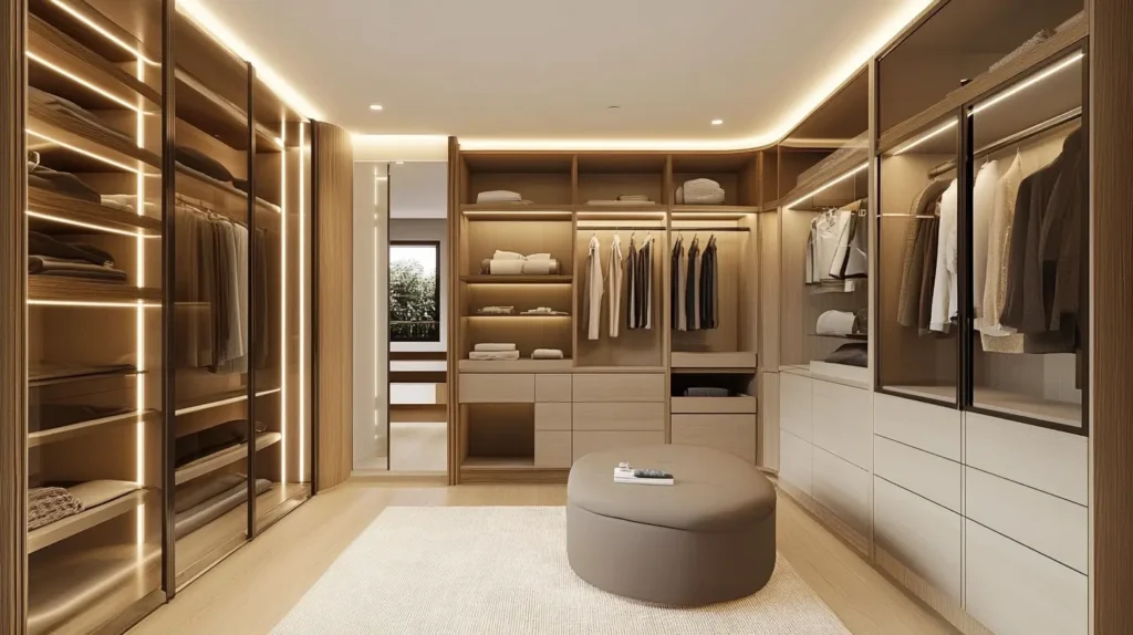 Corner Closets