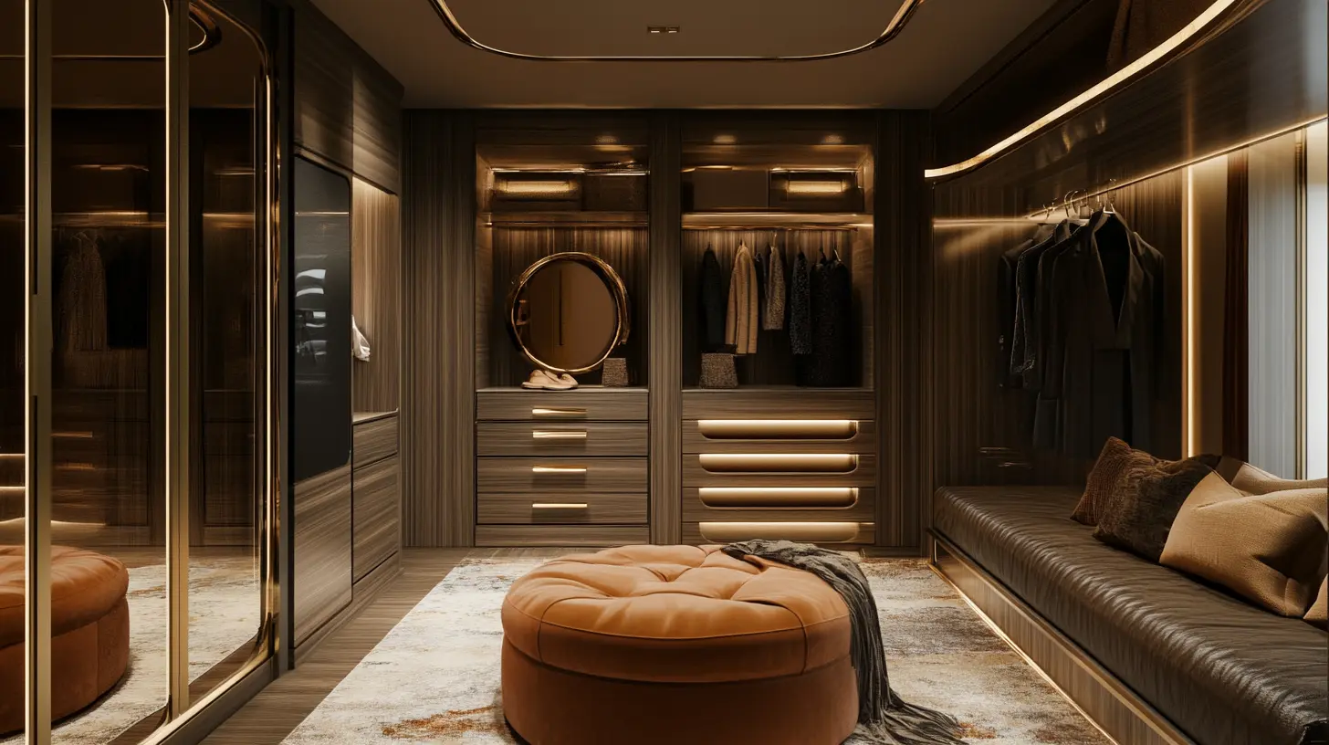 Mixed Materials Closet