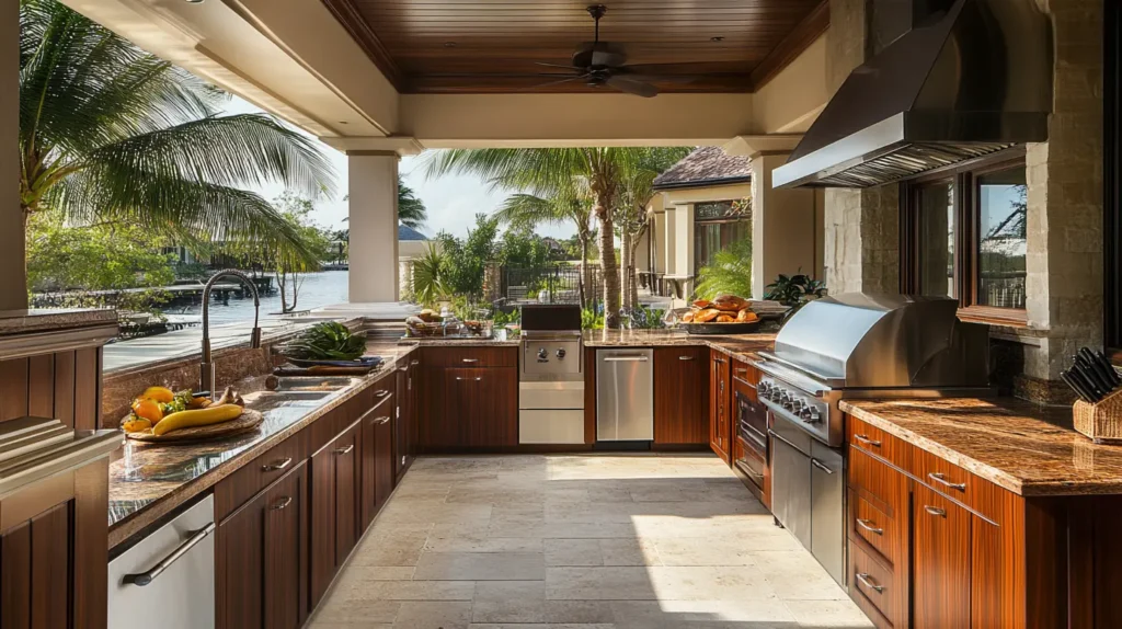 Custom Cabinets for Outdoor Kitchens