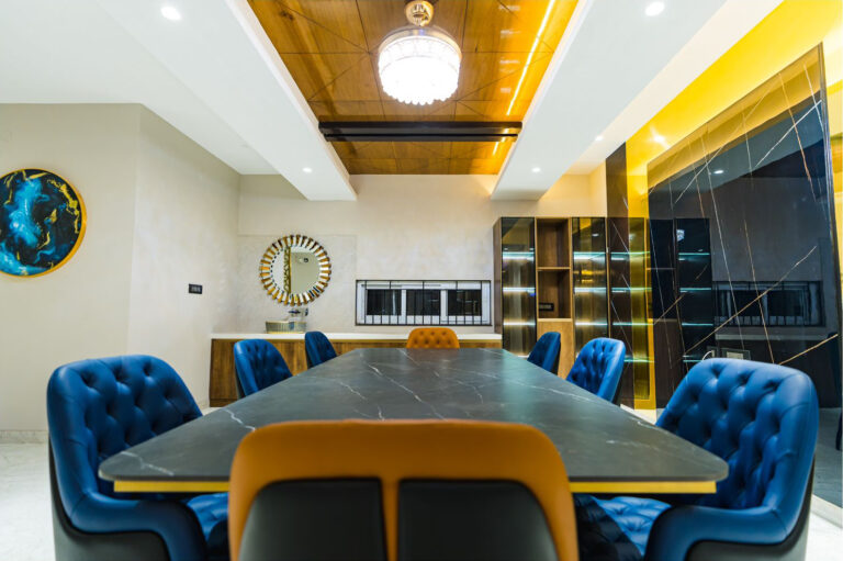 India whole house customization pantry with built-in drawers and shelving