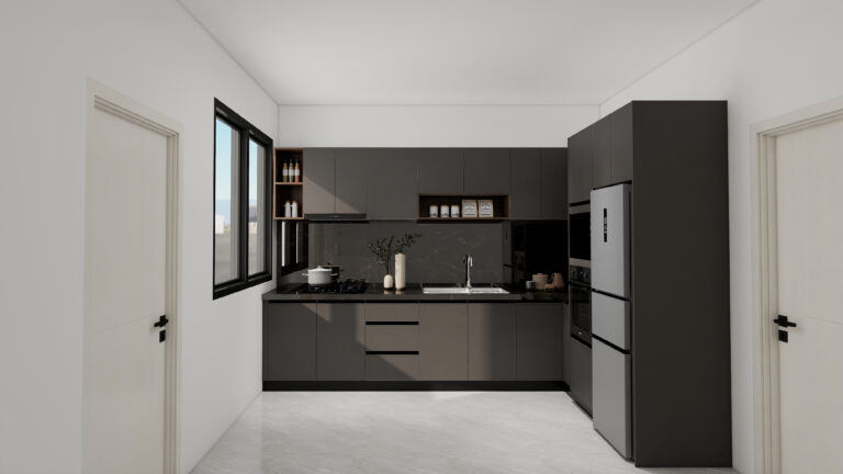 Blog 2 Modern Gray Kitchen Cabinet