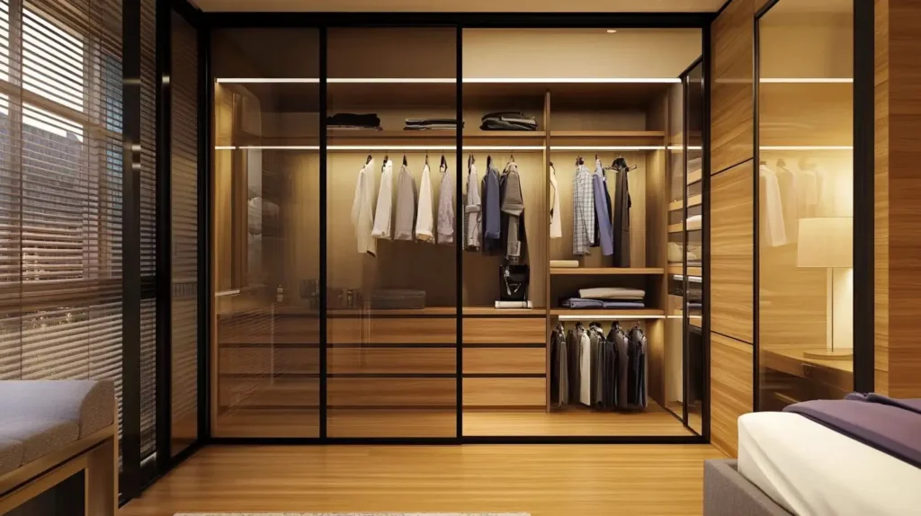 Modern Minimalist Wardrobe Design