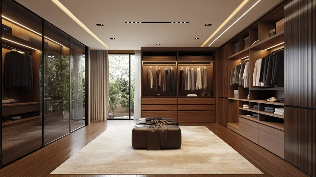 Open Concept Wardrobe Designs