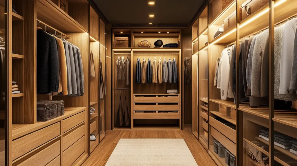 Wardrobe designs for apartments