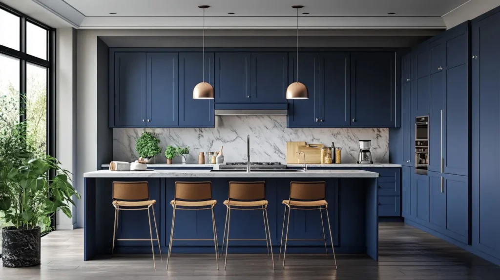 Best Blue for Kitchen Cabinets