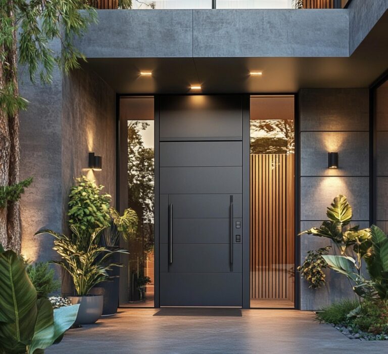 pa home aluminum entry door