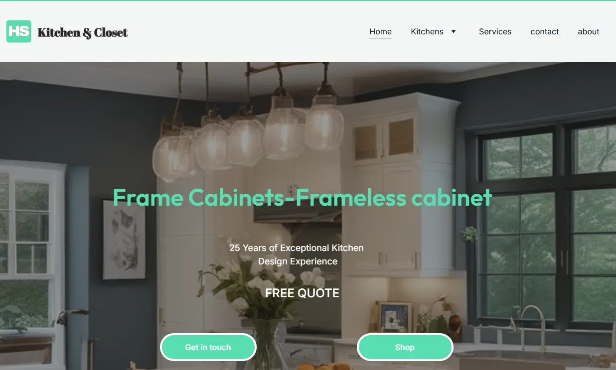 Top 10 Custom Cabinet Manufacturers in Malaysia 4 HS Kitchen is known for its attention to detail and quality craftsmanship. Their designs offer both beauty and durability, making them a popular choice for homeowners.