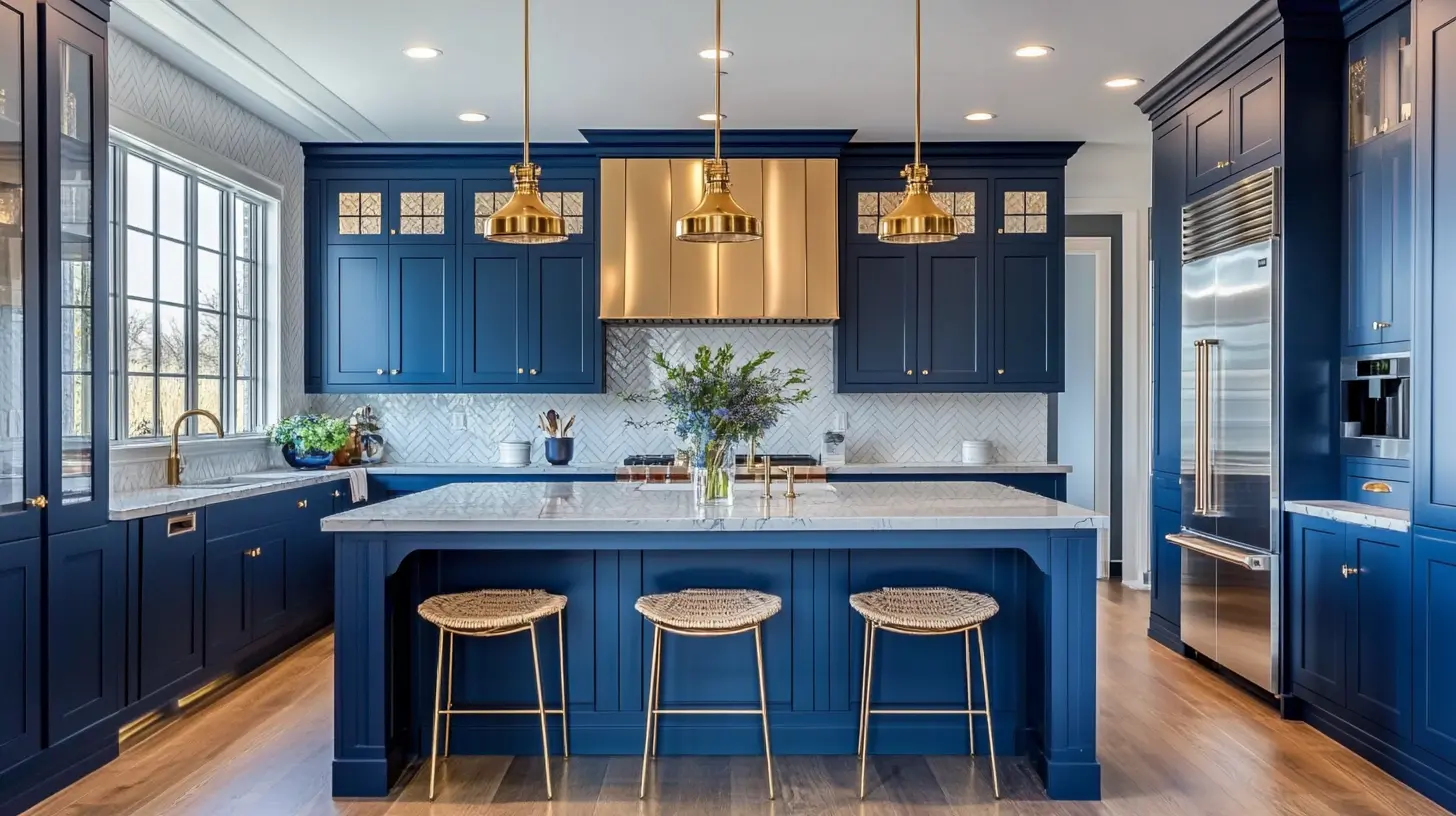 Deep Blue: A Touch of Elegance