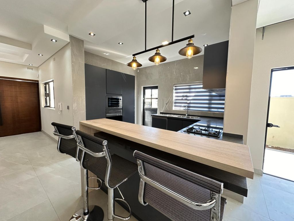 Zimbabwe full house custom kitchen with modern design and lighting