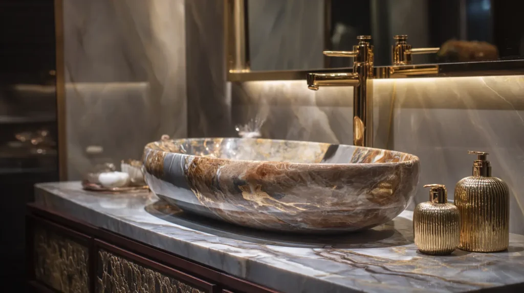 Luxury Bathroom Vanity with Sink