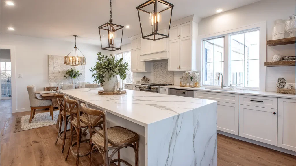 how tall is kitchen cabinets