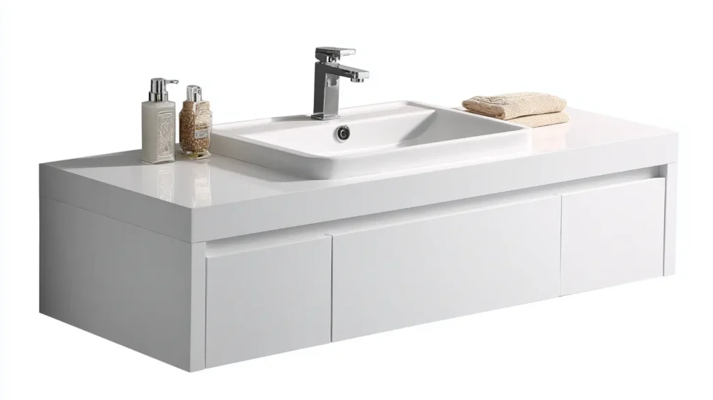 Floating 48-Inch Bathroom Vanity