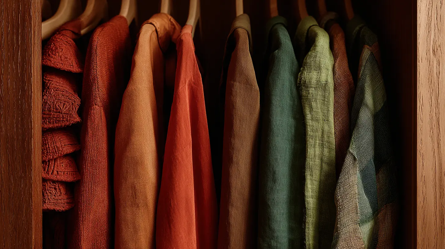 Earthy Hues wardrobe Shades
