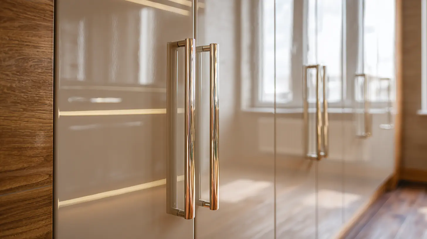 Glossy Finishes wardrobe