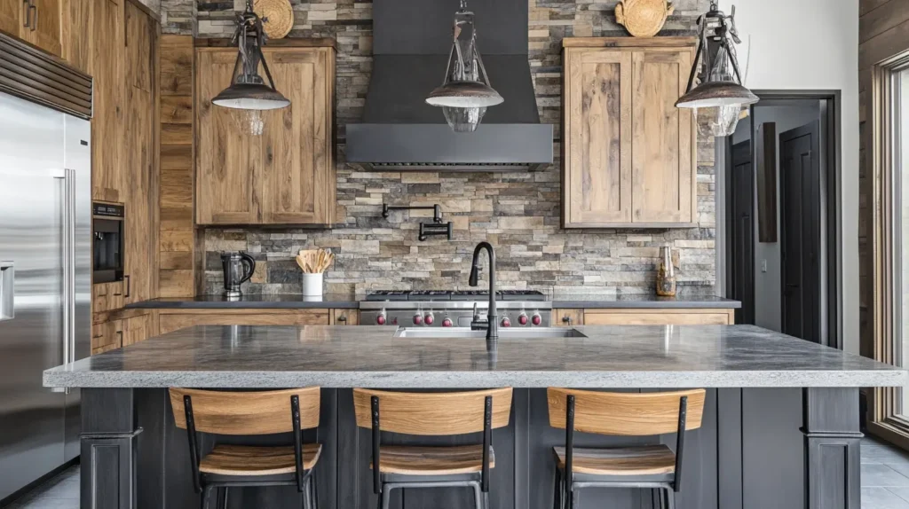 Stone and Slate Backsplashes