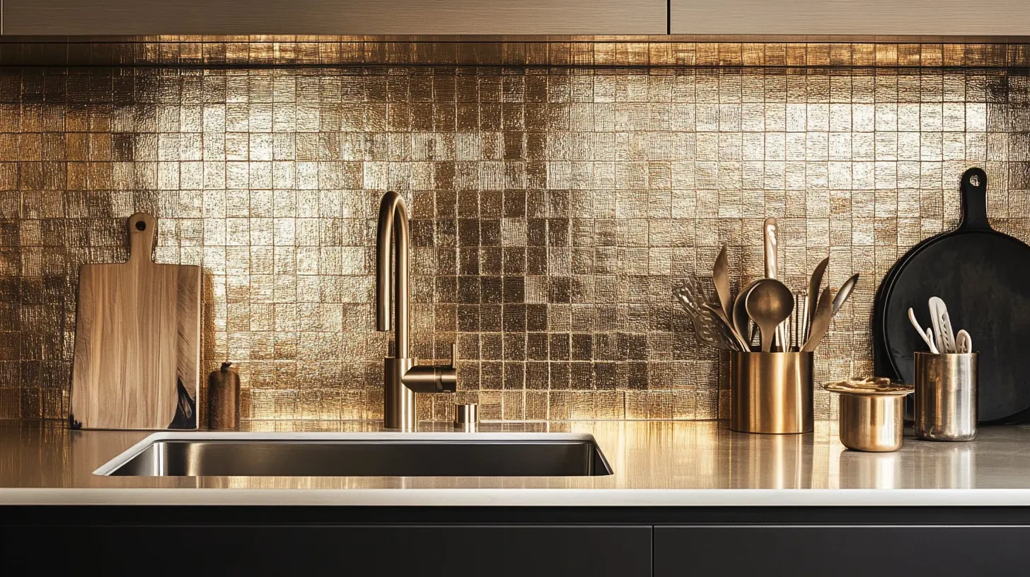 Stainless steel Kitchen Backsplash