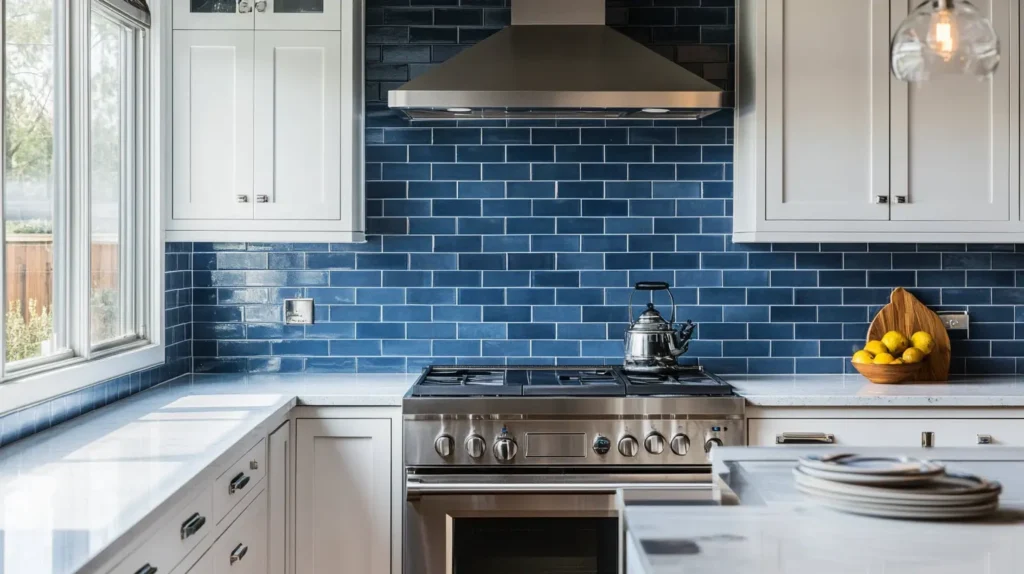 Blue Backsplash Tiles