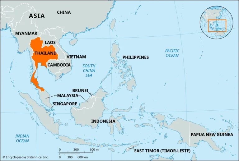 Blog 11 Map of Thailand