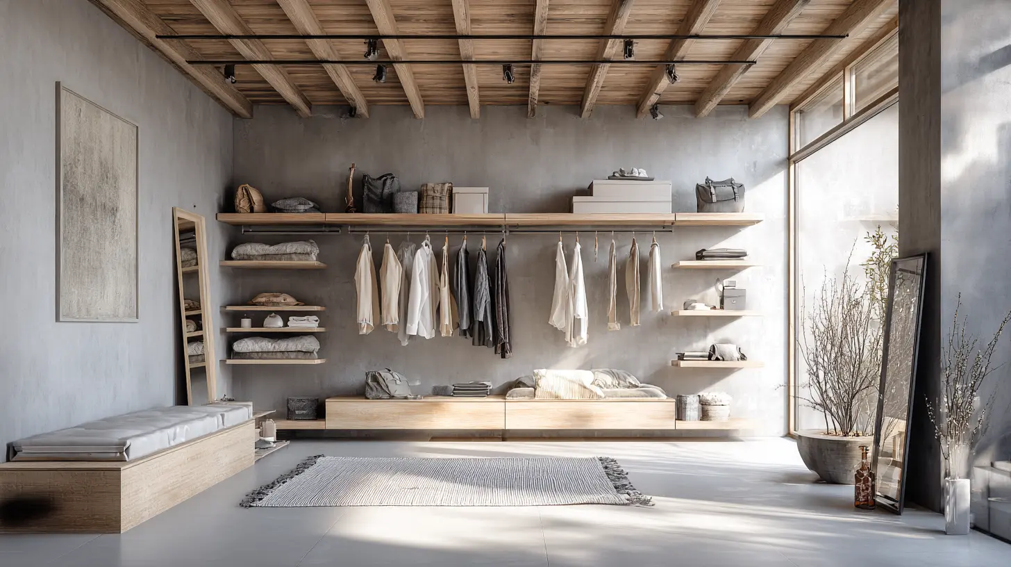 Minimalist Desig wardrobe