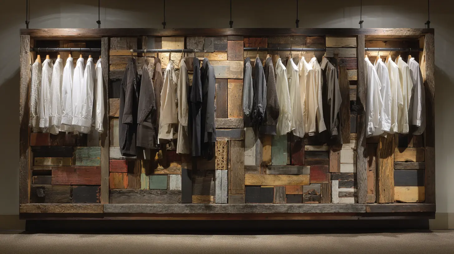 Recycled Materials wardrobe