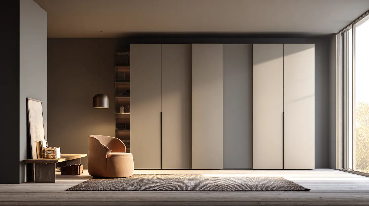 Streamlined Designs Minimalist wardrobes