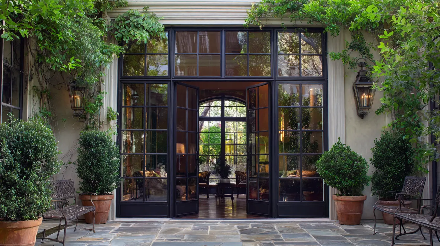 Why Choose Black Metal for Exterior French Doors