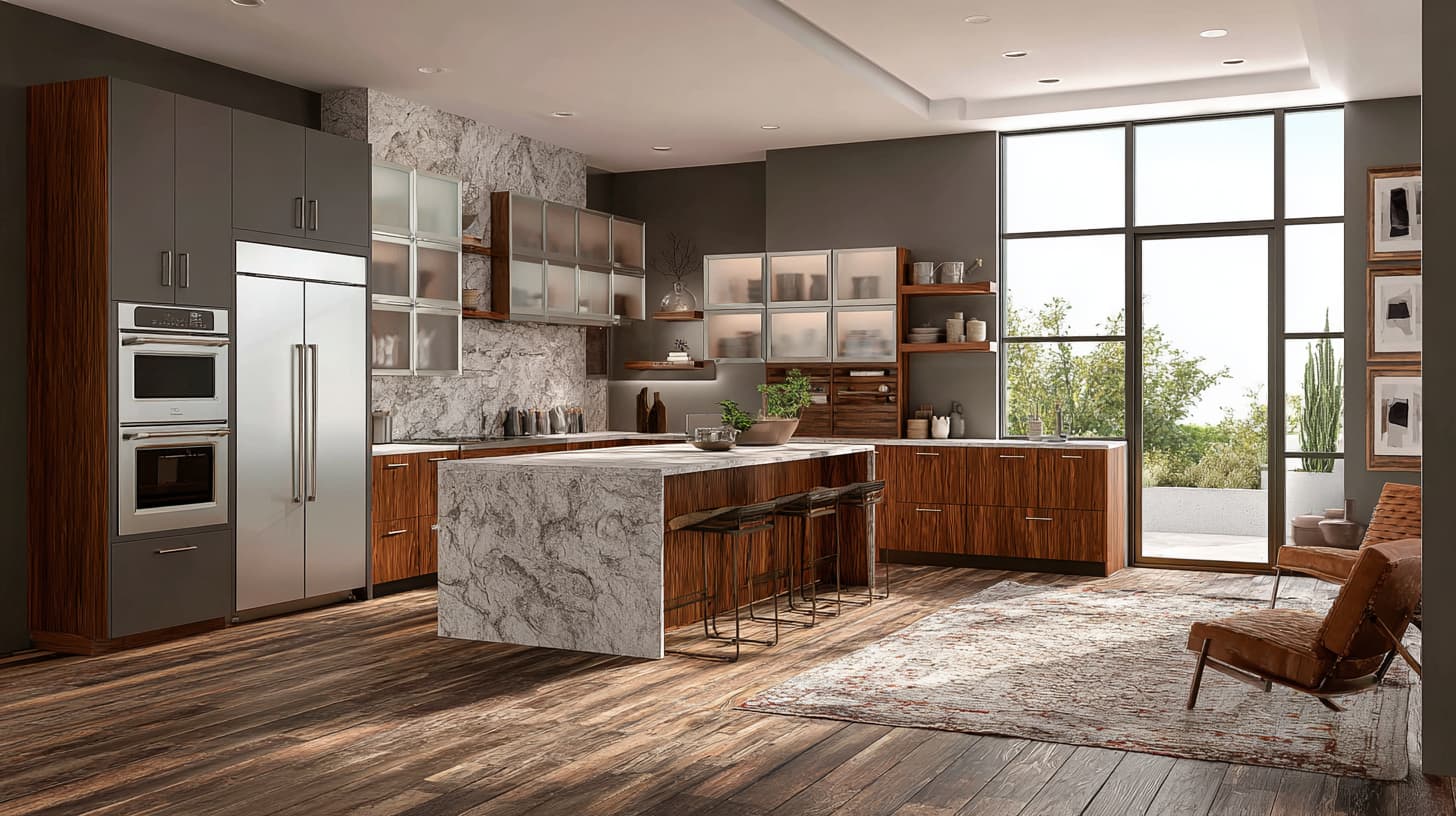 Lemari Kabinet Dapur Kontemporer