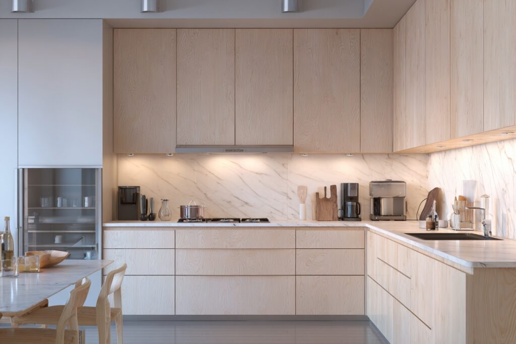 Real Wood Veneer Kitchen Cabinets 9 wood veneer kitchen cabinets 2