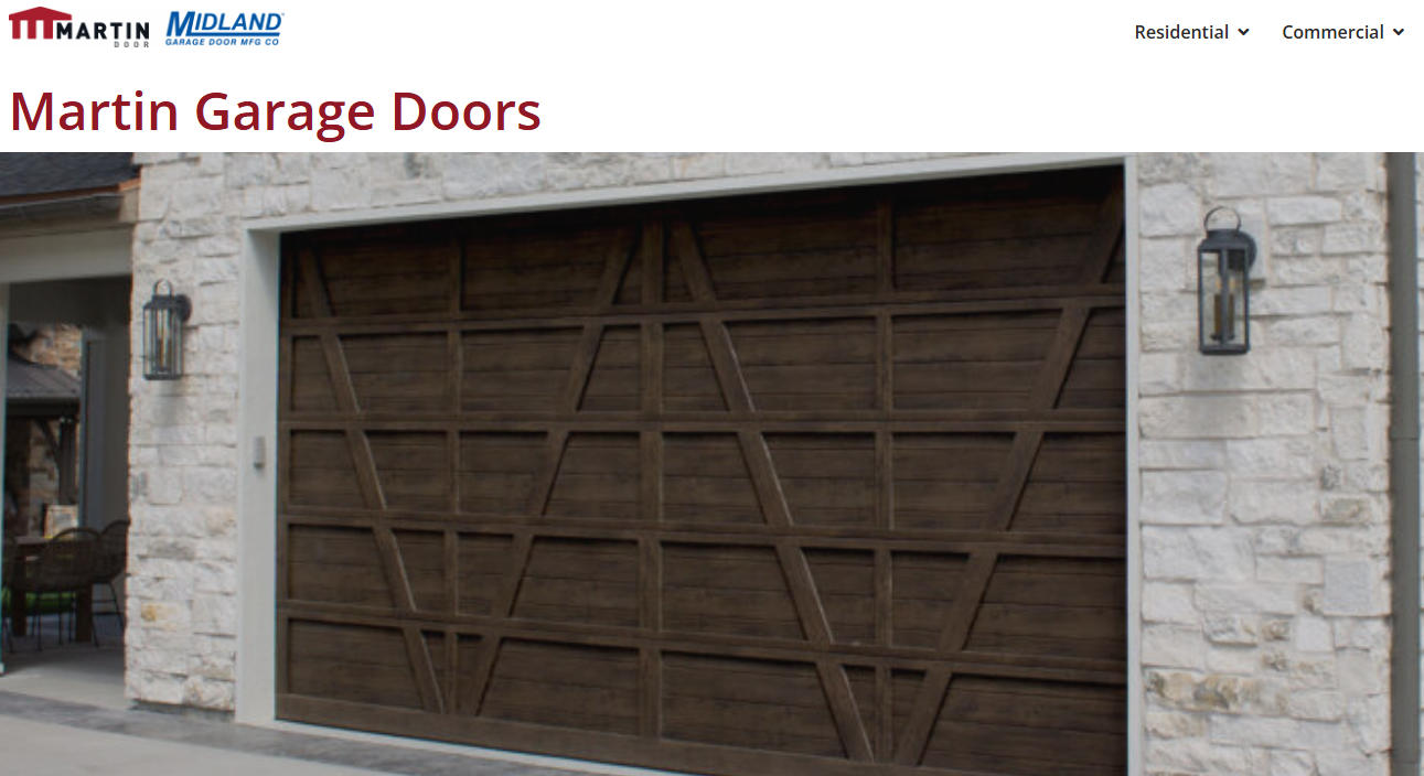 10 of the Best Garage Door Brands Globally 8 Martin Door (USA)-Garage Door Brands
