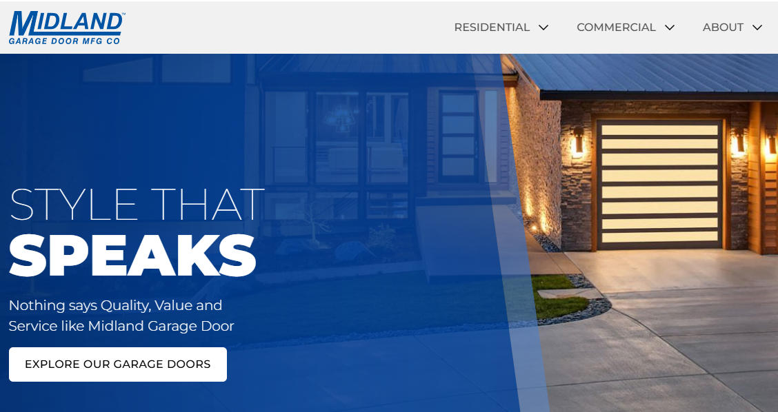 10 of the Best Garage Door Brands Globally 9 Midland Garage Door (USA) -Garage Door Brands