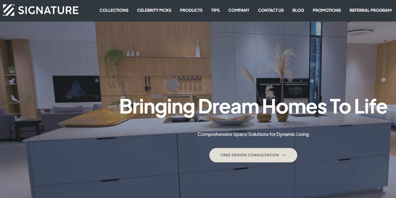 Top 10 Custom Kitchen Cabinet Suppliers in Southeast Asia 5 Signature Kitchen (Malaysia)-Leading 10 Custom Kitchen Cabinet Brands in Southeast Asia