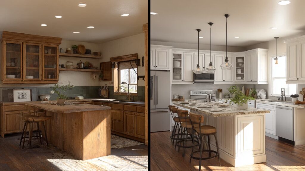 Kitchen Remodels Before and After Cases - PA Home