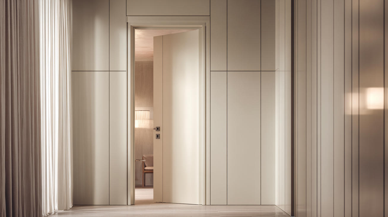 10 Ide Pintu Tak Terlihat Modern Terbaik