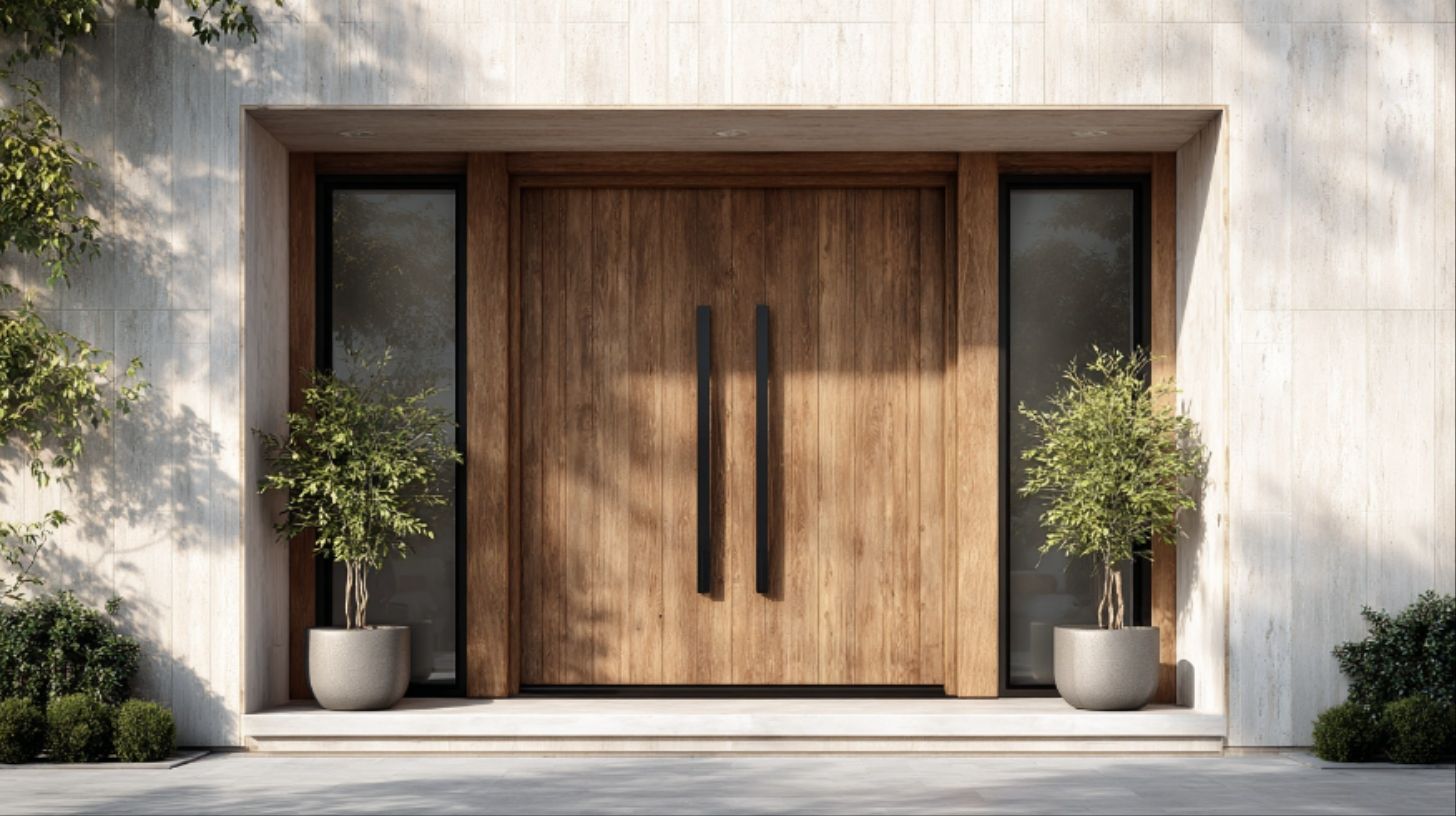 12 Latest Modern Front Door Design Ideas in Indonesia