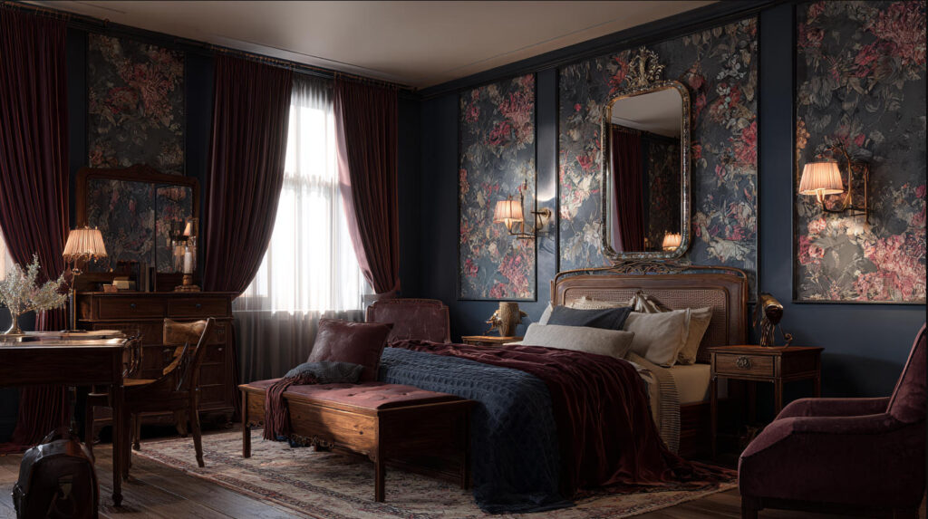 Desain Kamar Tamu Hotel Bertema Vintage