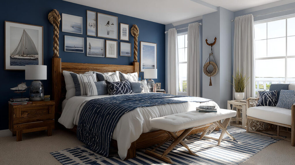 Desain Kamar Tamu Hotel dengan Sentuhan Nautical