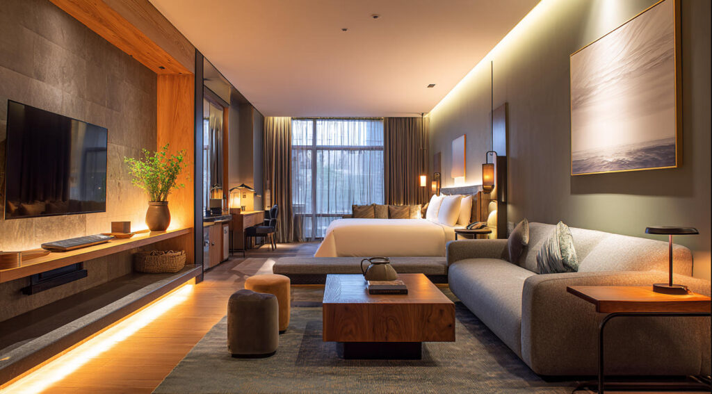 Desain Kamar Tamu Hotel dengan Teknologi Canggih